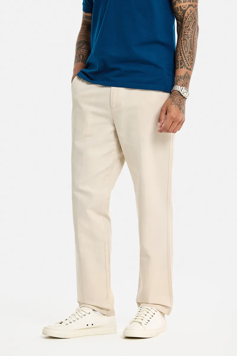 Army Green Slim Fit Trousers