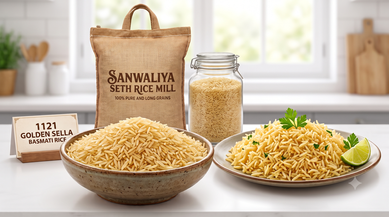 1121 Golden Sella Basmati Rice