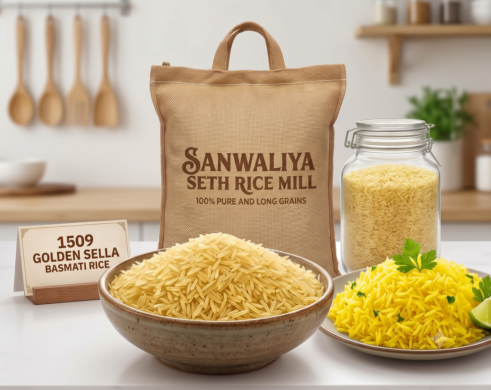 1509 Golden Sella Basmati Rice