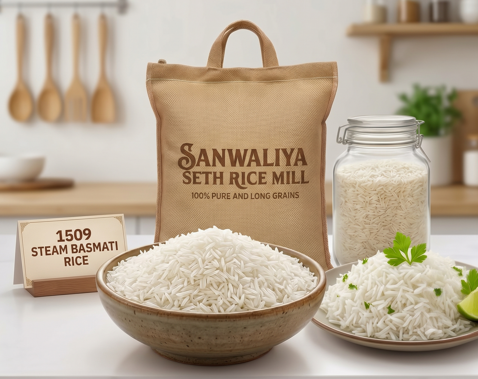 1509 Steam Basmati Rice