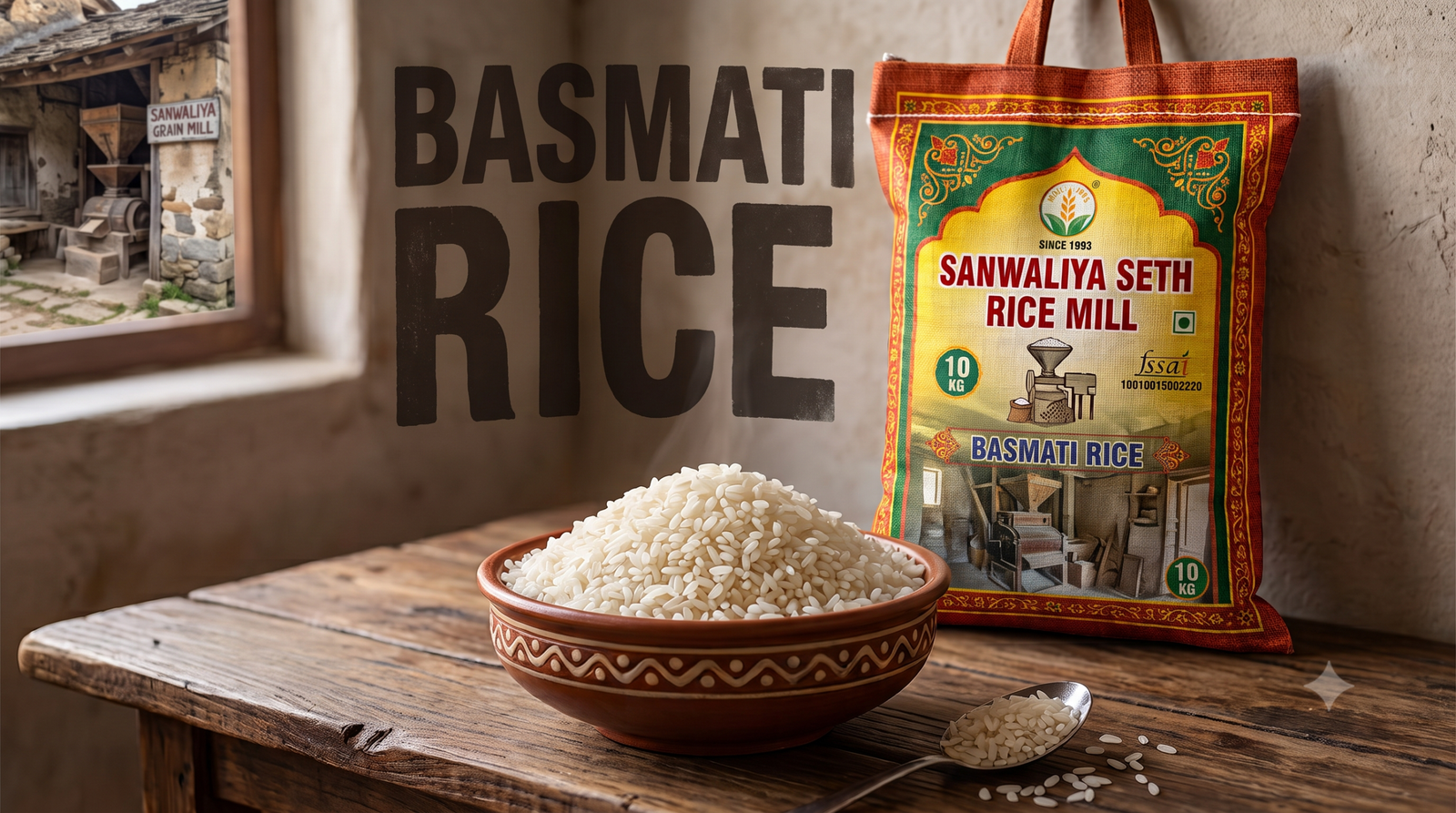 Basmati Rice - Sanwaliya Seth Rice Mill
