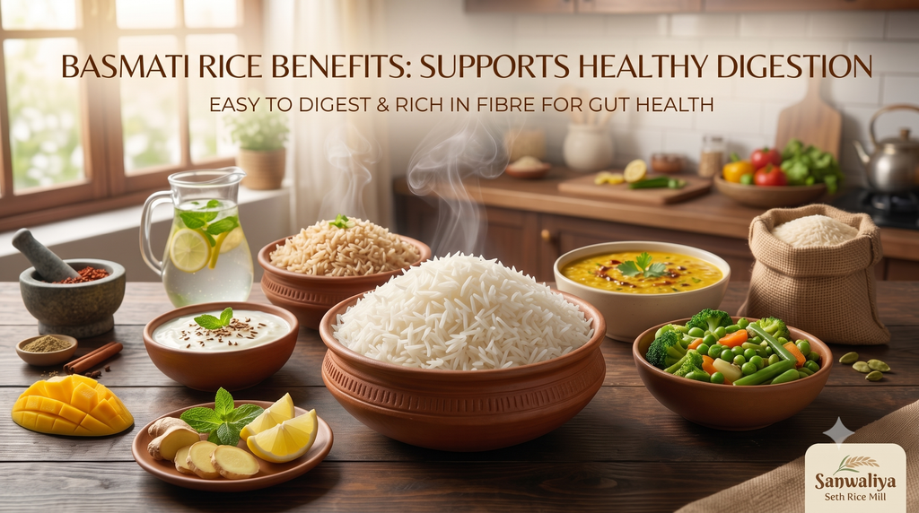 Health Benefits of Basmati Rice for Digestion