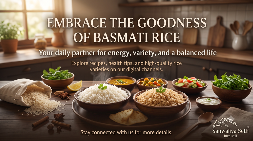 Embrace the goodness of Basmati Rice