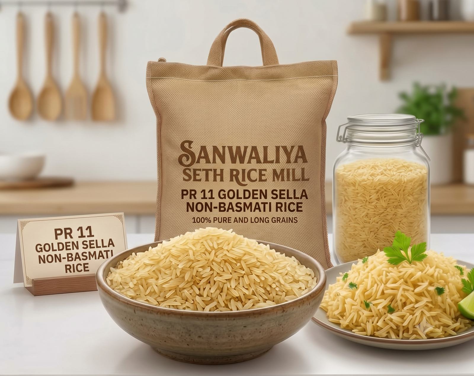 PR11 Golden Sella Non Basmati Rice