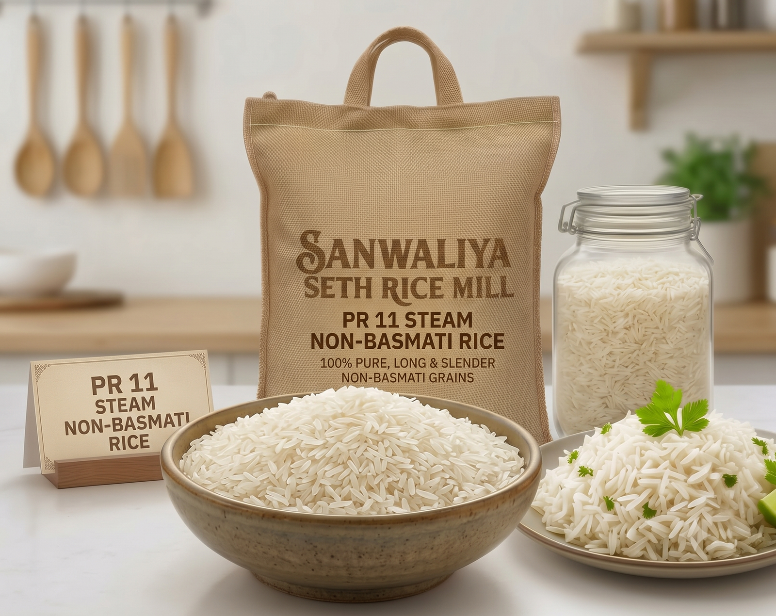PR11 Steam Non Basmati Rice